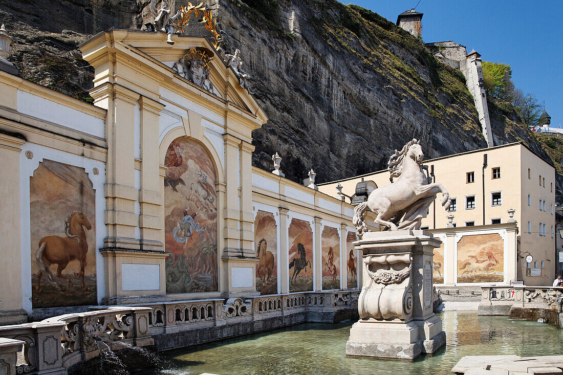 Horse Well, Old Town, Salzburg, Salzburg state, Austria