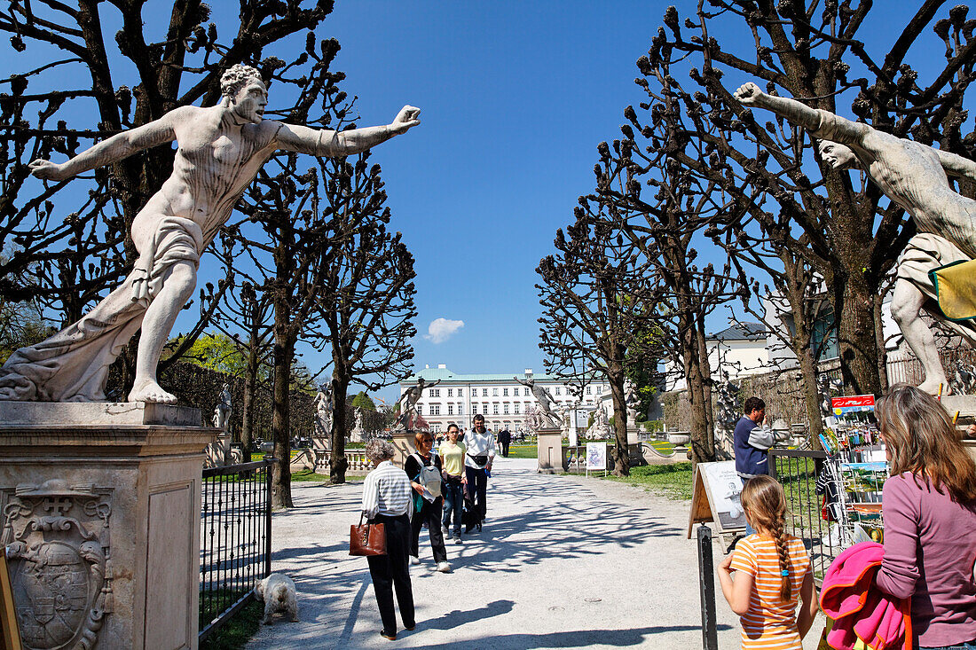 Mirabell Palace and Gardens, Salzburg, Austria, Europe