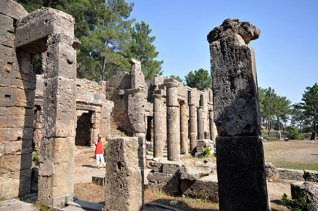 Seleukeia-Ausgrabungen bei Manavgat, Südküste, Türkei