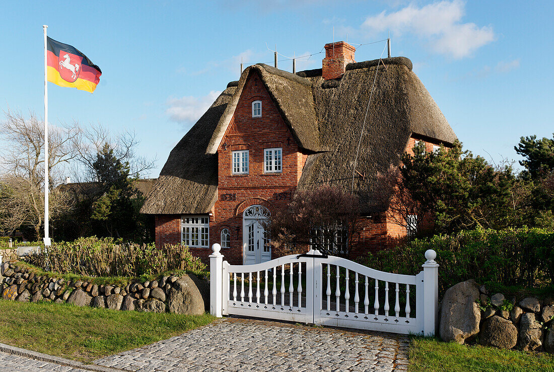 House in Kampen, Sylt, Schleswig-Holstein, Germany