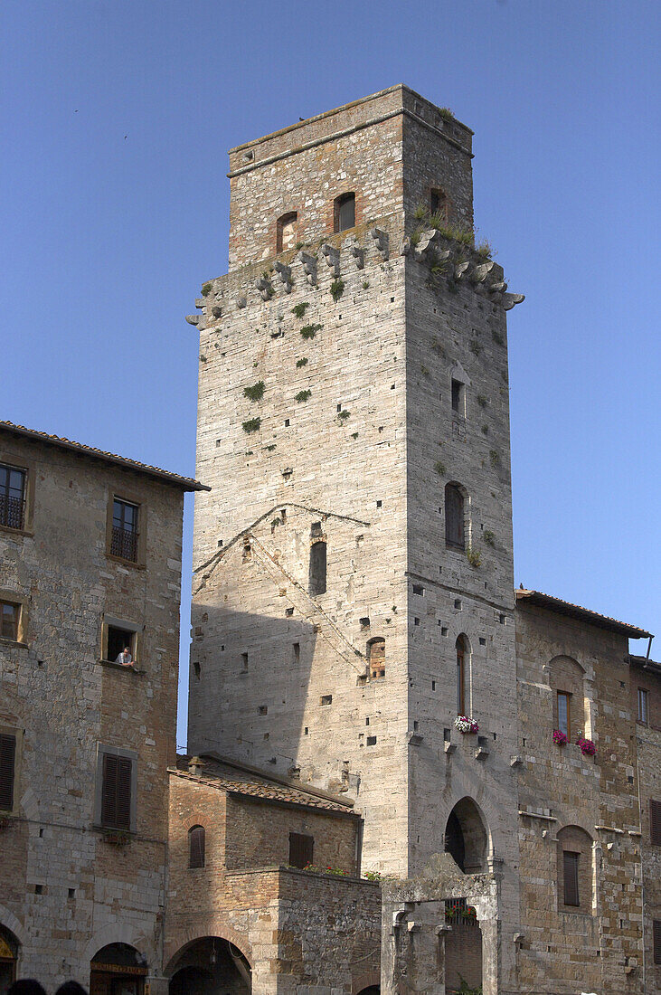 Tower, San Gimignano, Italy