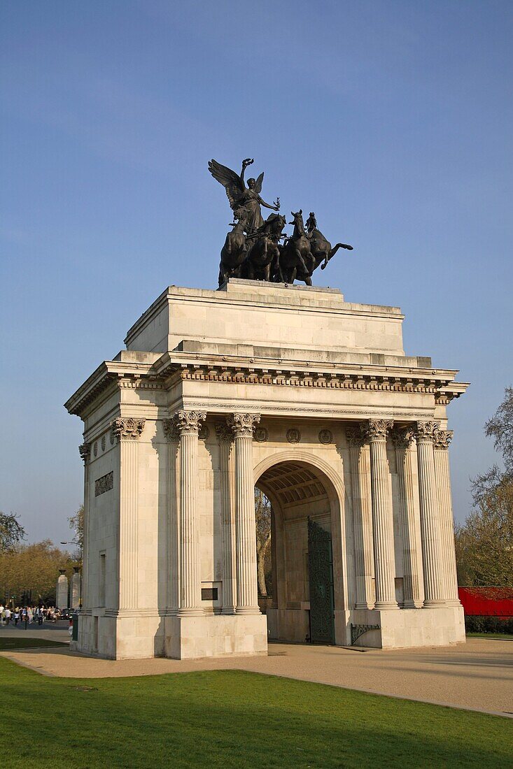 Wellington Arch at Hyde Park Corner, London, England, Great Britain, Europe