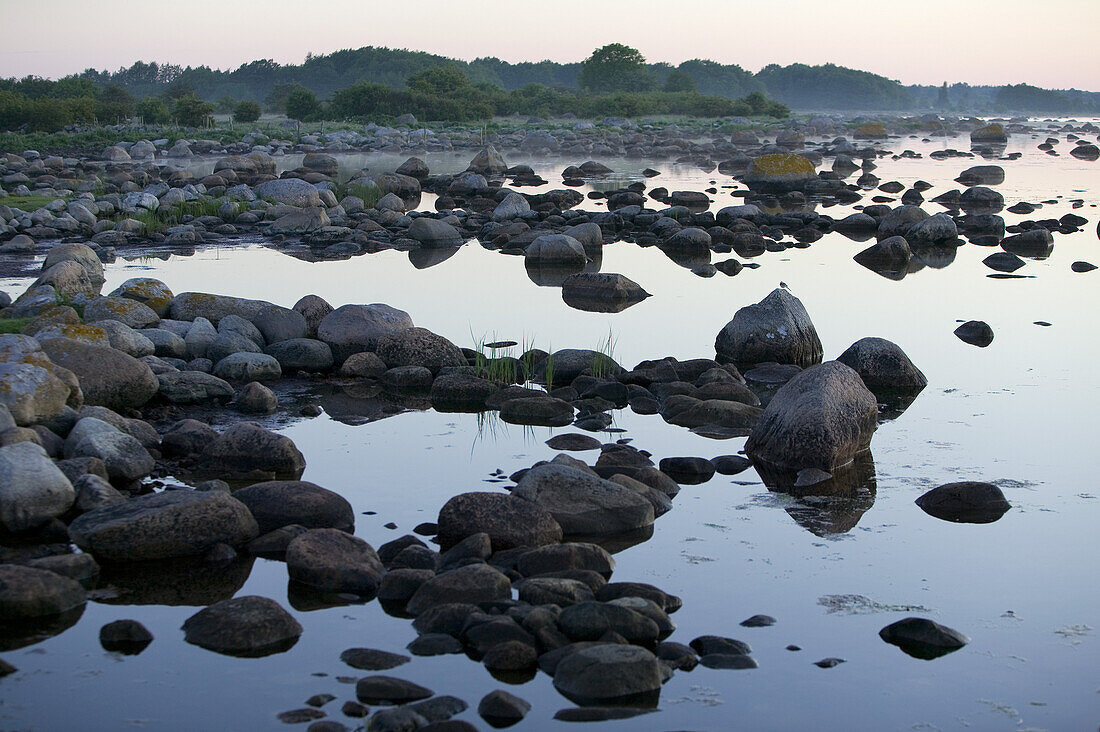 Stones in the water