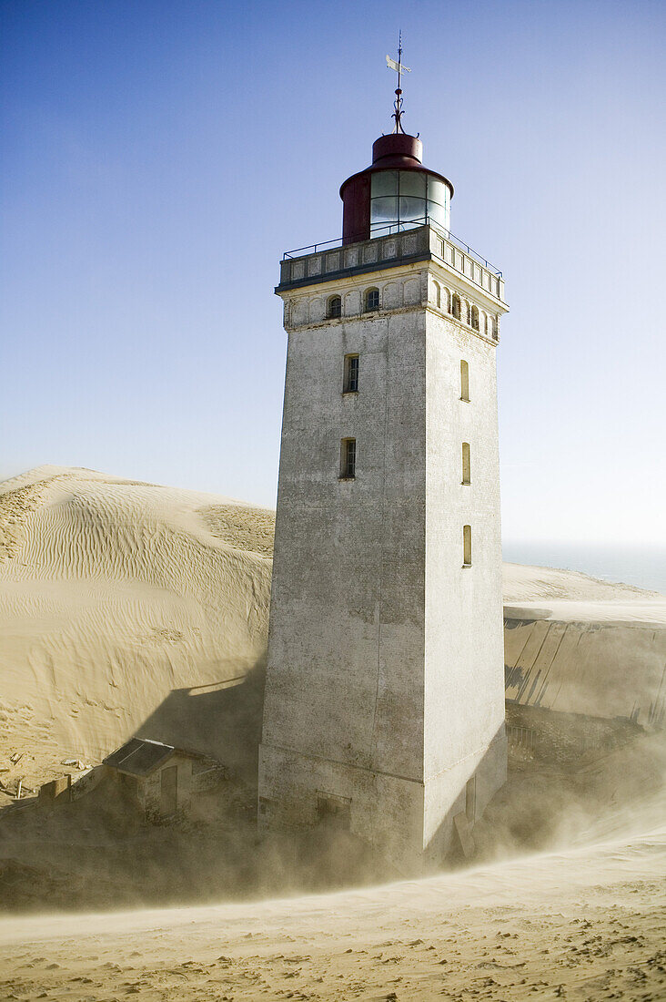 Knude lighthouse, Rubjerg, Jutland, Danmark