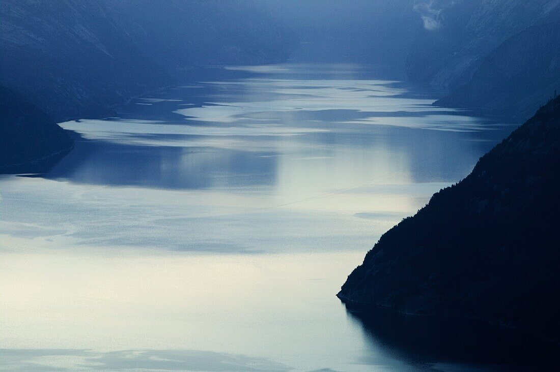 Dawn at Lysefjorden, Lyse fjord, Norway