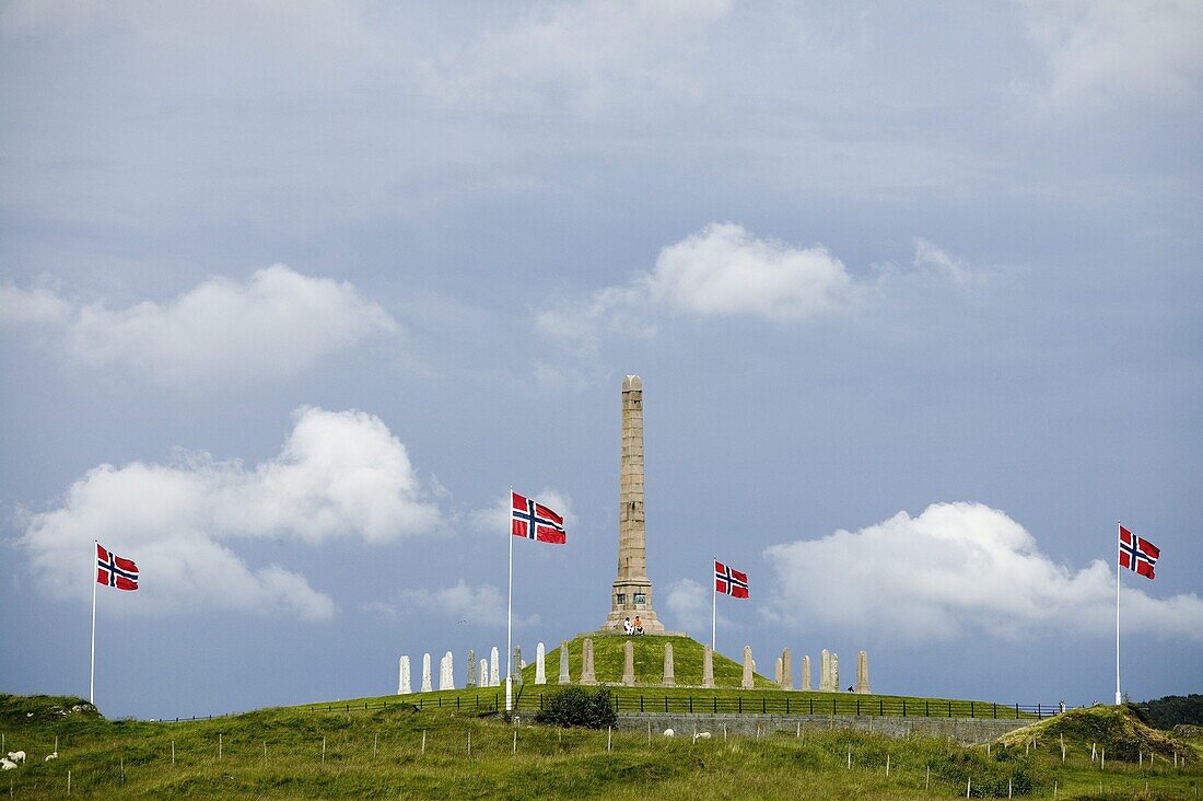 Haraldhaugen monument, Haugsund, Norway