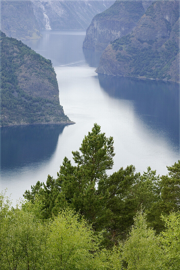 Aurland fjord, Norway