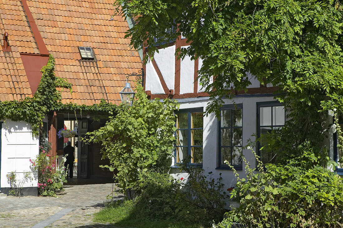 Henrik Rogge´s yard, Ystad, Skane, Sweden