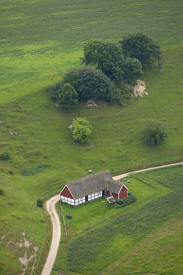 Bond timber farm from above