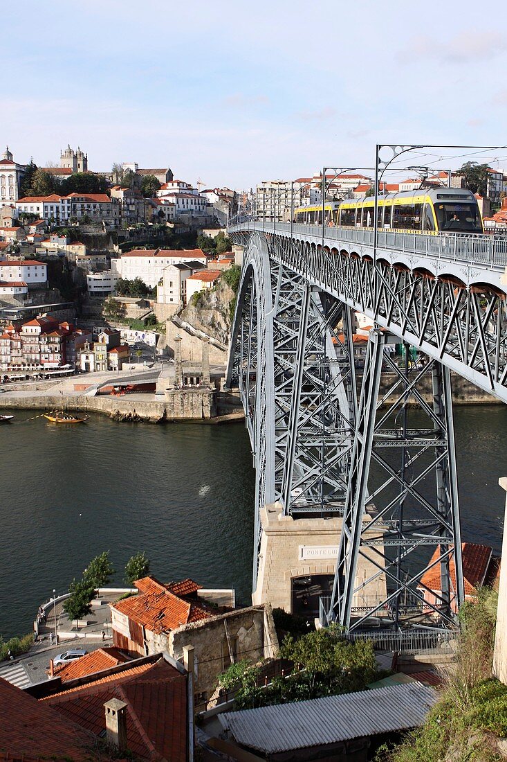 Puente Luis I, S. XIX, Oporto - Portugal.