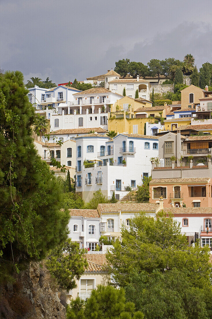 La Perla de La Heredia urban development, Marbella. Costa del Sol, Malaga province, Andalusia, Spain
