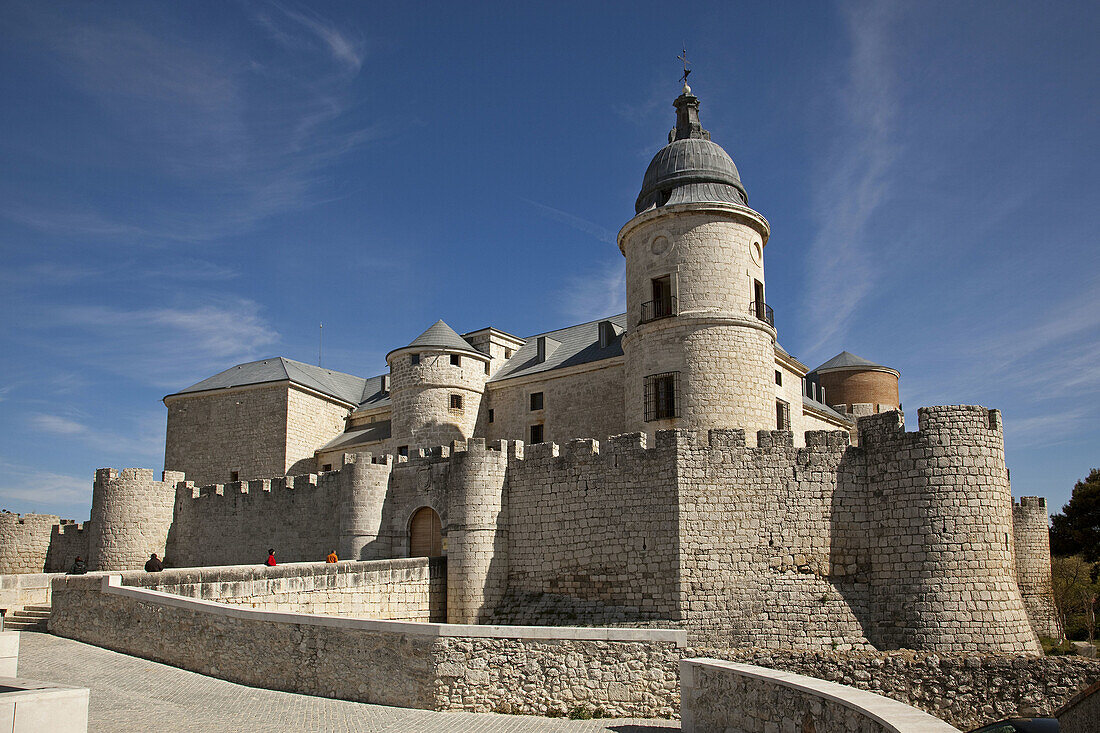Castle, Simancas. Valladolid province, Castilla-Leon, Spain