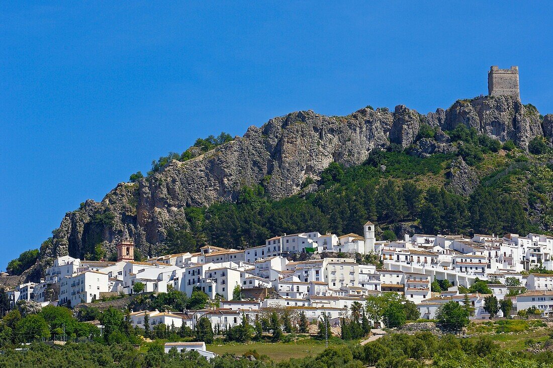 Zahara de la Sierra. White Towns of Andalusia, Cadiz province, Andalusia, Spain