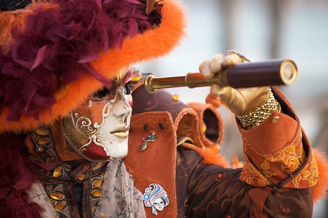 Carnival, Europe, Italy, Mask, Masked persons, Veneto, Venice, N64-961765, agefotostock 