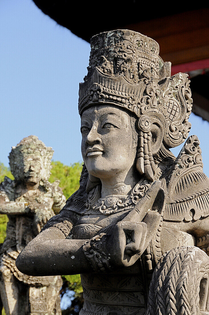 Statue at Kertha Gosa Pavilion  court of justice), Klungkung, Bali, Indonesia