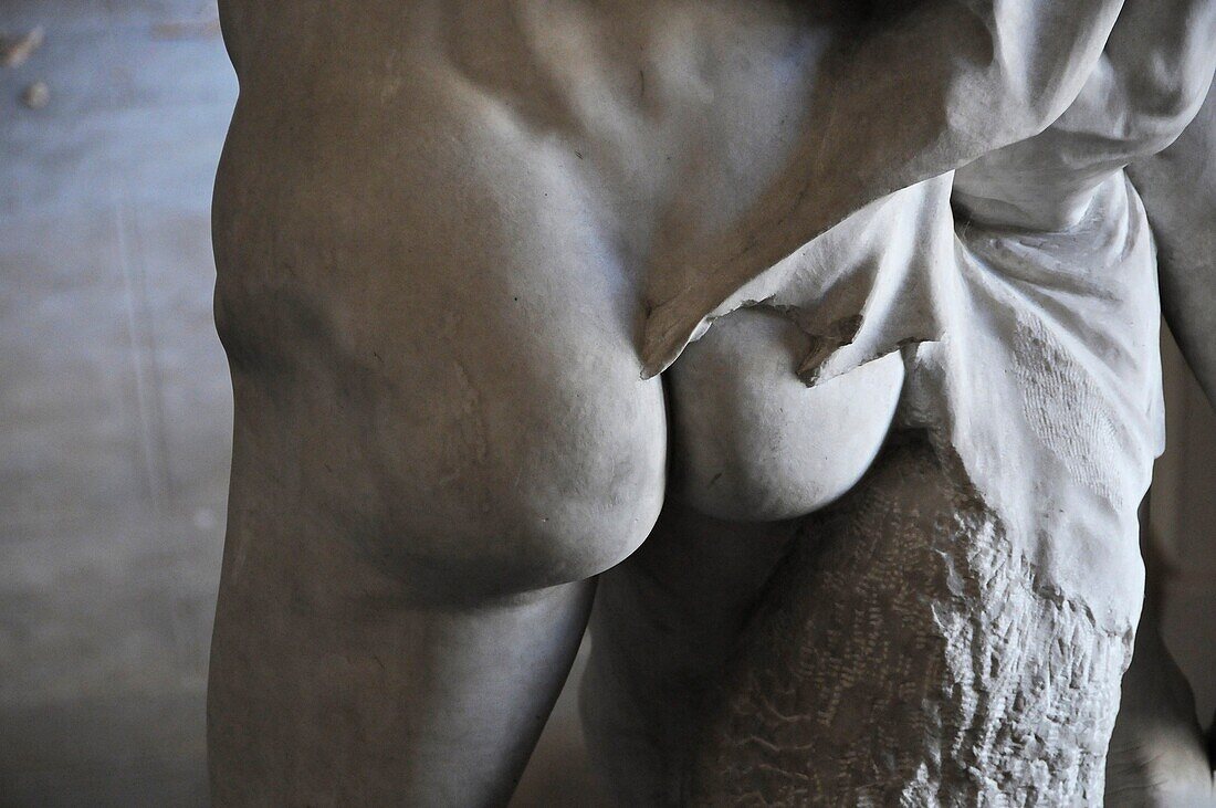 France, Bouches du Rhône, Arles, sculpture