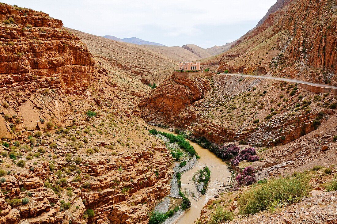 Maroc, Haut-Atlas, la vallée et les gorges du Dadès, dites vallée des Kasbah