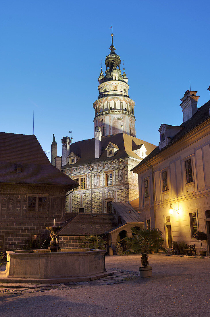 Castillo de Cesky Krumlov; Bohemia del Sur; Republica Checa