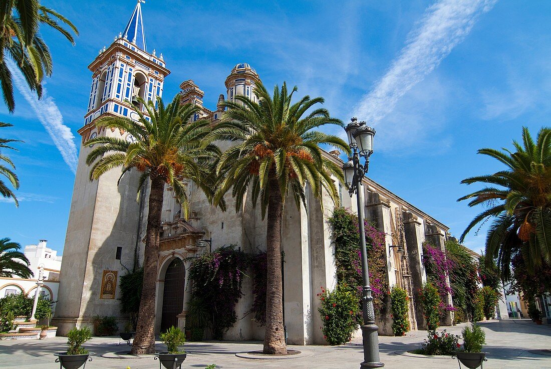 Church of Our Lady of the Regla. Chipiona. Cadiz. Andalucia. Spain.