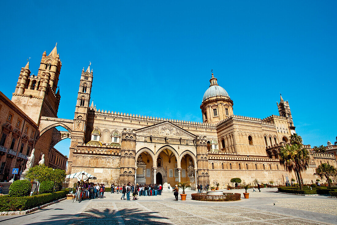 Kathedrale, Palermo, Sizilien, Italien, Europa