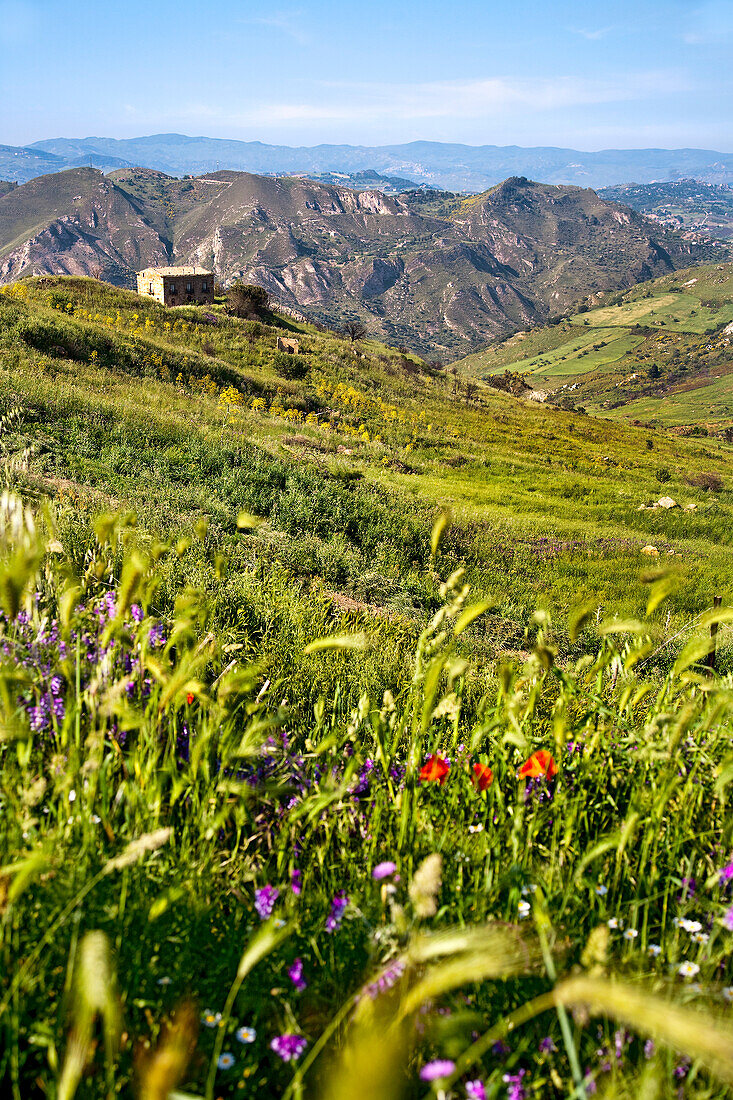 Landschaft, Madonie, Sizilien, Italien