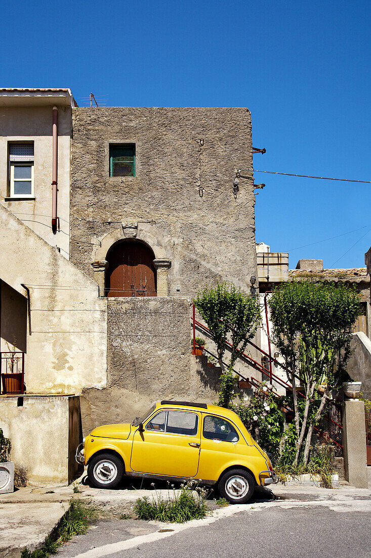 Old Fiat, Tindari, Sicily, Italy