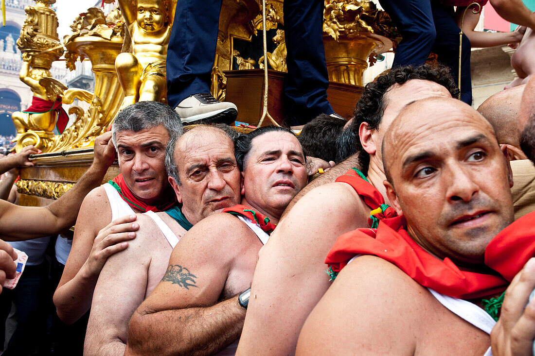 Saint´s day San Paolo, Palazzolo Acréide, Sicily, Italy