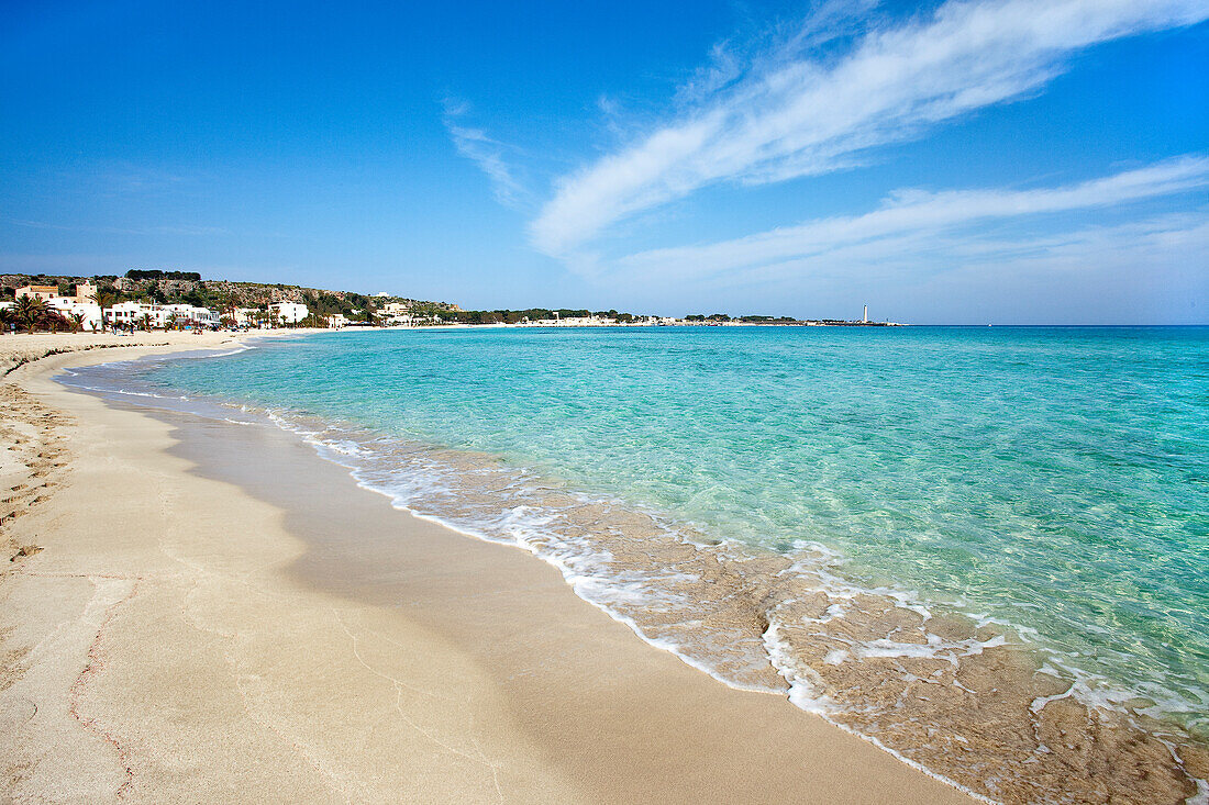 Strand, San Vito lo Capo, Sizilien, Italien, Europa