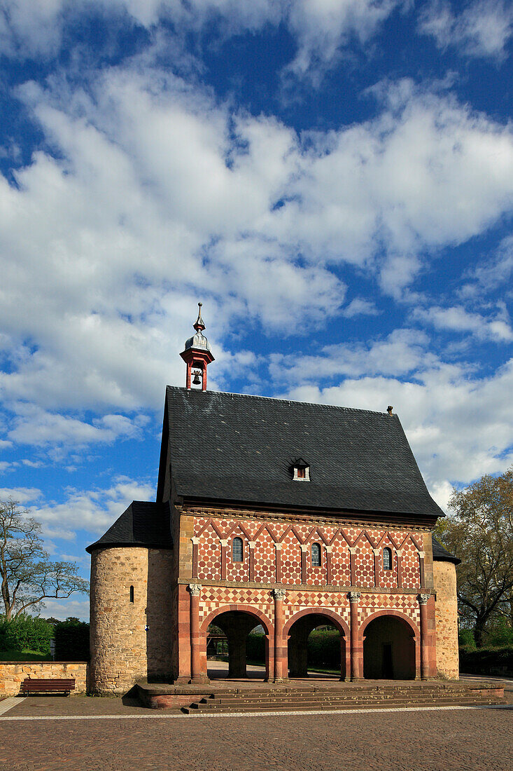 King´s hall at the abbey Lorsch, Lorsch, Hessische Bergstrasse, Hesse, Germany