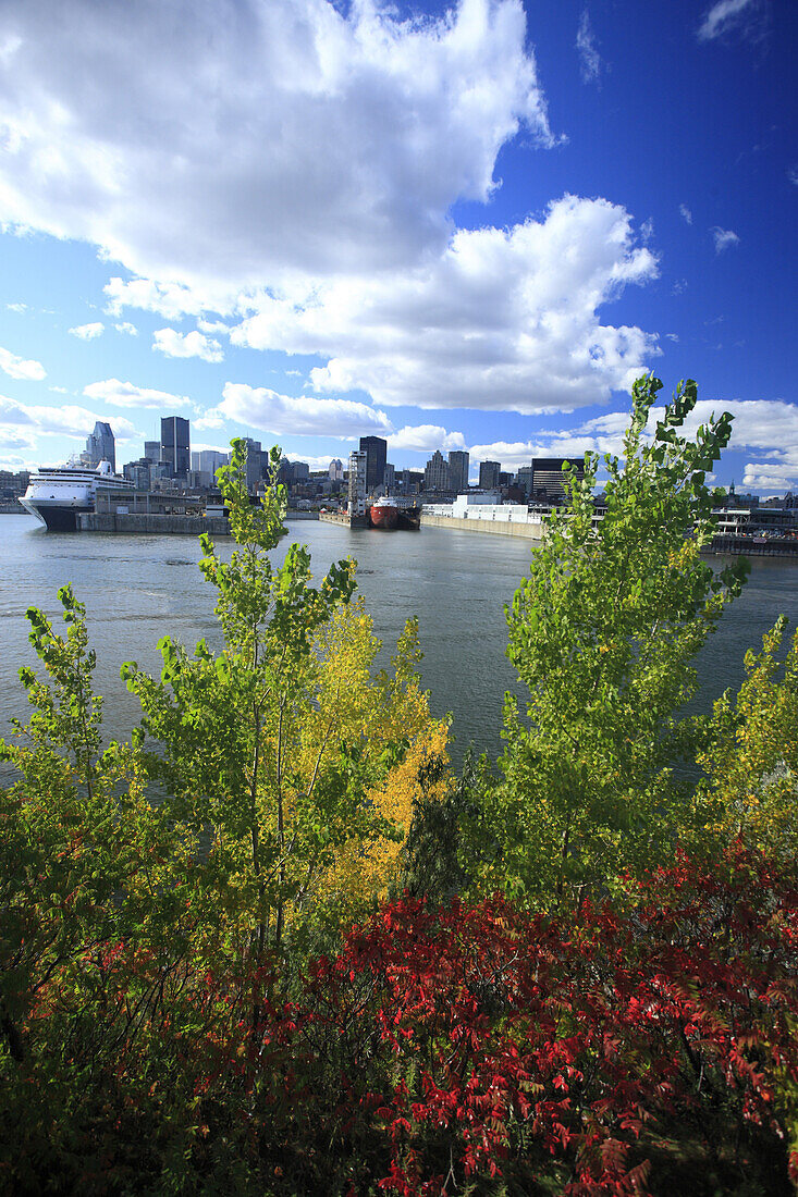 Blick auf den alten Hafen, Montreal, Provinz Quebec, Kanada