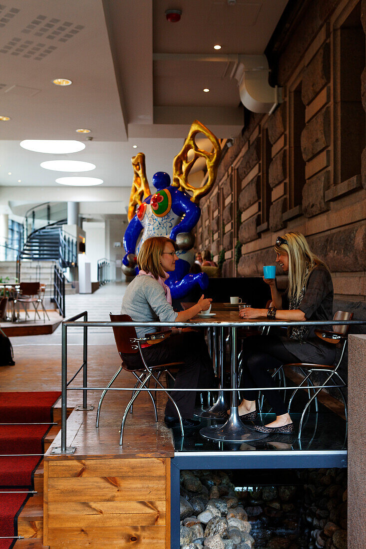 Cafeteria in the Aboa Vetus Museum, Turku, Finland