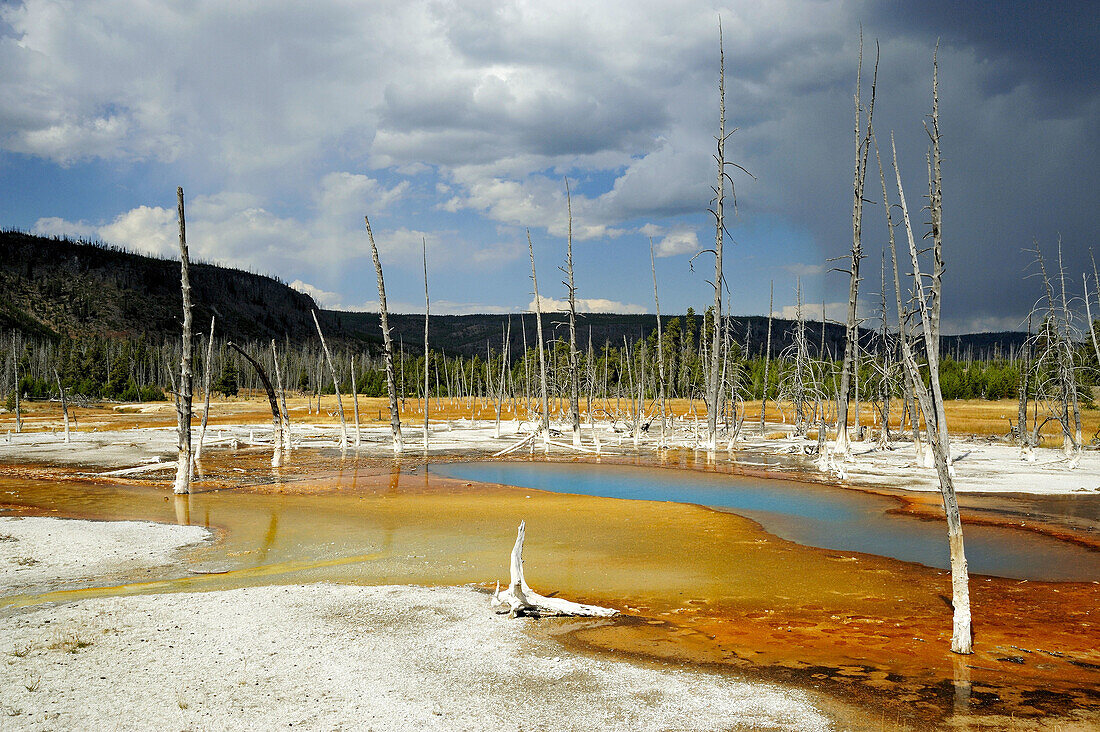 Opalescent Pool, Black Sand Geyser Basin