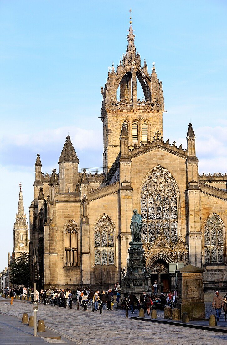 Great Britain, Scotland, Edinburgh, Royal Mile, St Giles cathedral