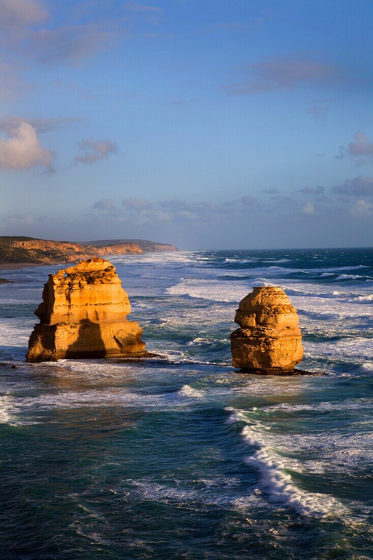 Sunset at The Twelve Apostles Great Ocean Road Victoria Australia