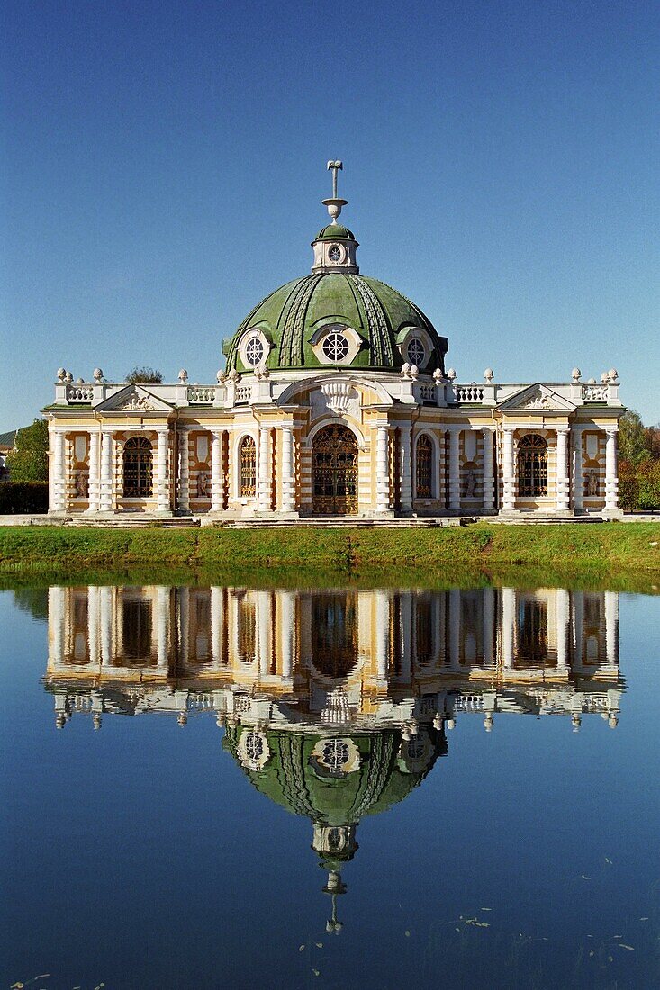 The Grotto pavilion in Kuskovo estate, Moscow, Russia  Kuskovo estate, a former residence of Count Sheremetev, is now a State Museum