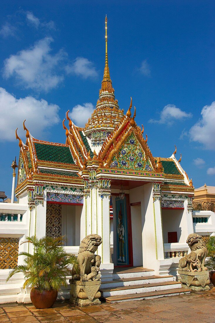 Entrance gate to the Dusit Group of the Grand Palace  Bangkok, Thailand