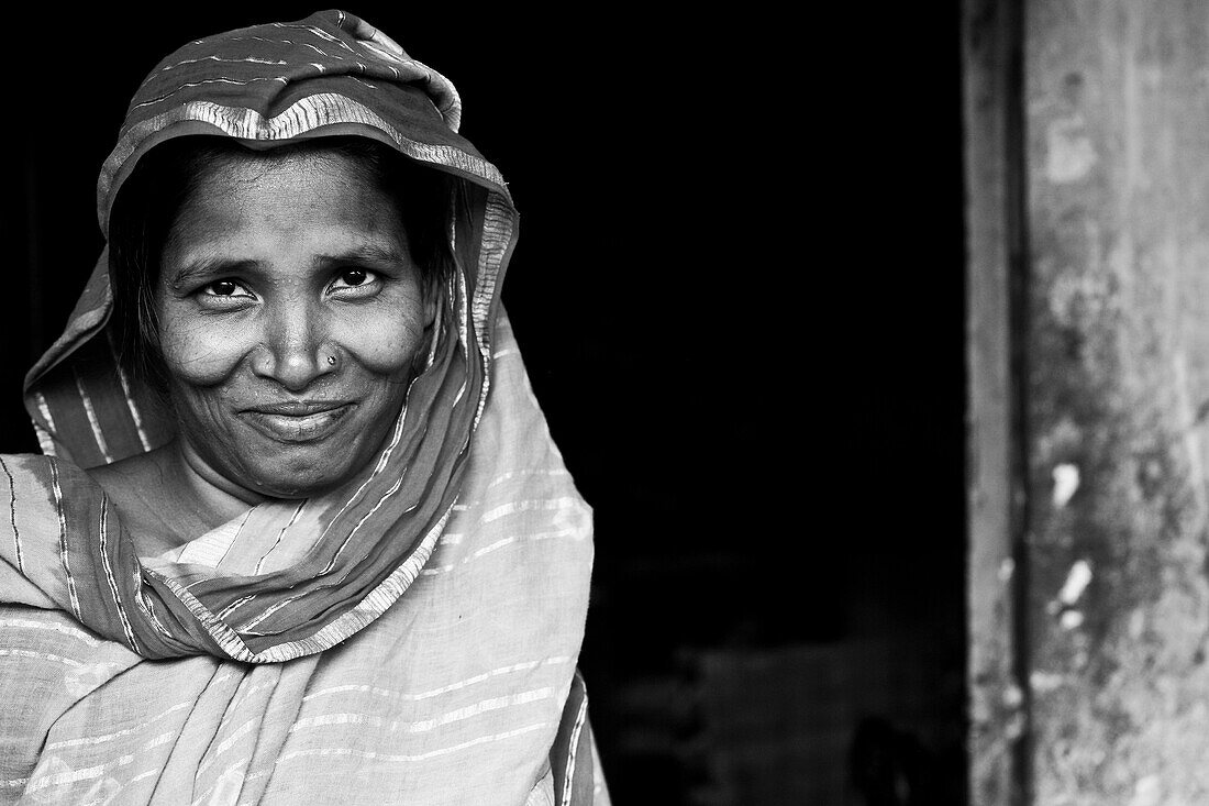 Portrait of a person in Bangladesh