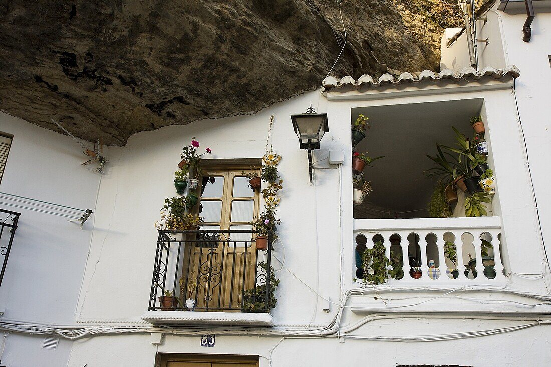 House of Setenil village  Malaga  Andalusia  Spain
