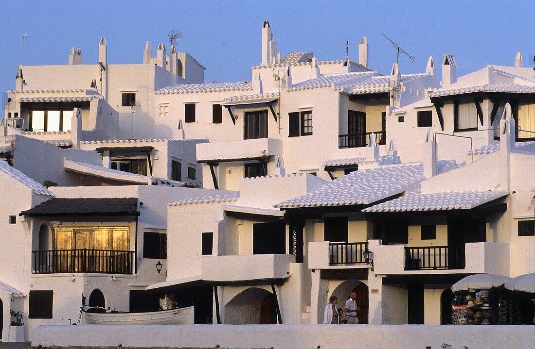 Village of Bihibeca vell  Minorca  Balearic islands  Spain