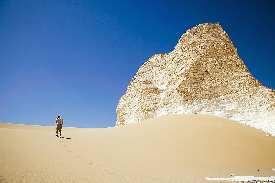 White desert  Sahara  Egypt