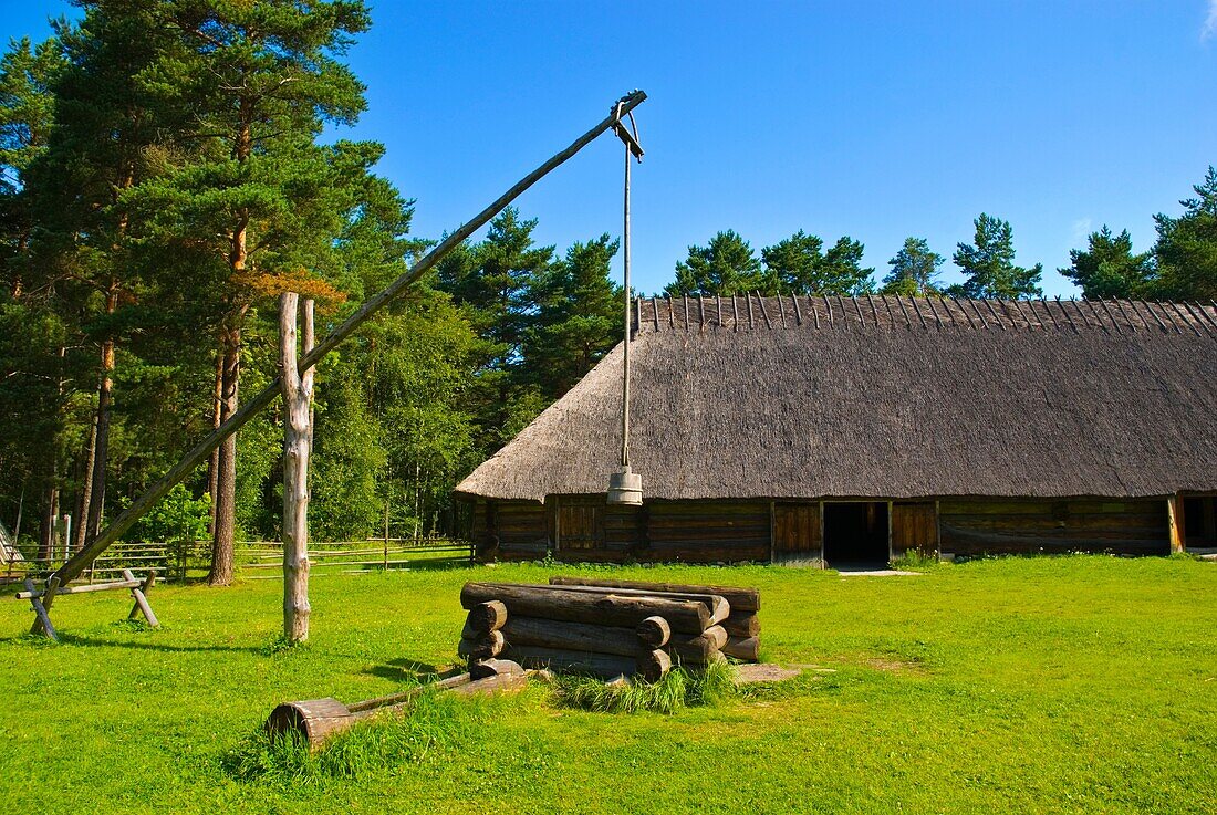 Vabaöhumuuseum the outdoor heritage museum at Rocco al Mare in Tallinn Estonia Europe