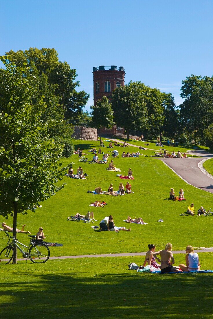 Sinebrychoff park in Helsinki Finland Europe