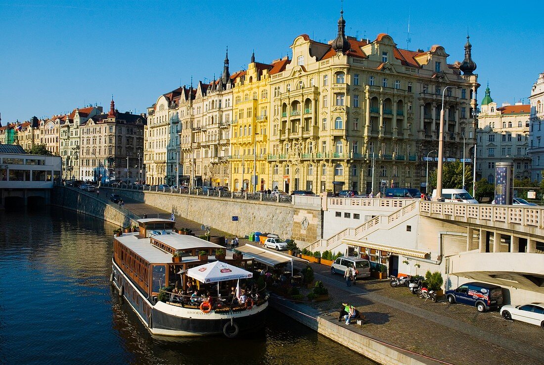 Riverside Prague Czech Republic Europe