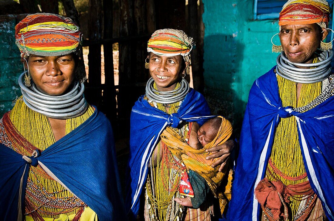 Colorful Bonda women.