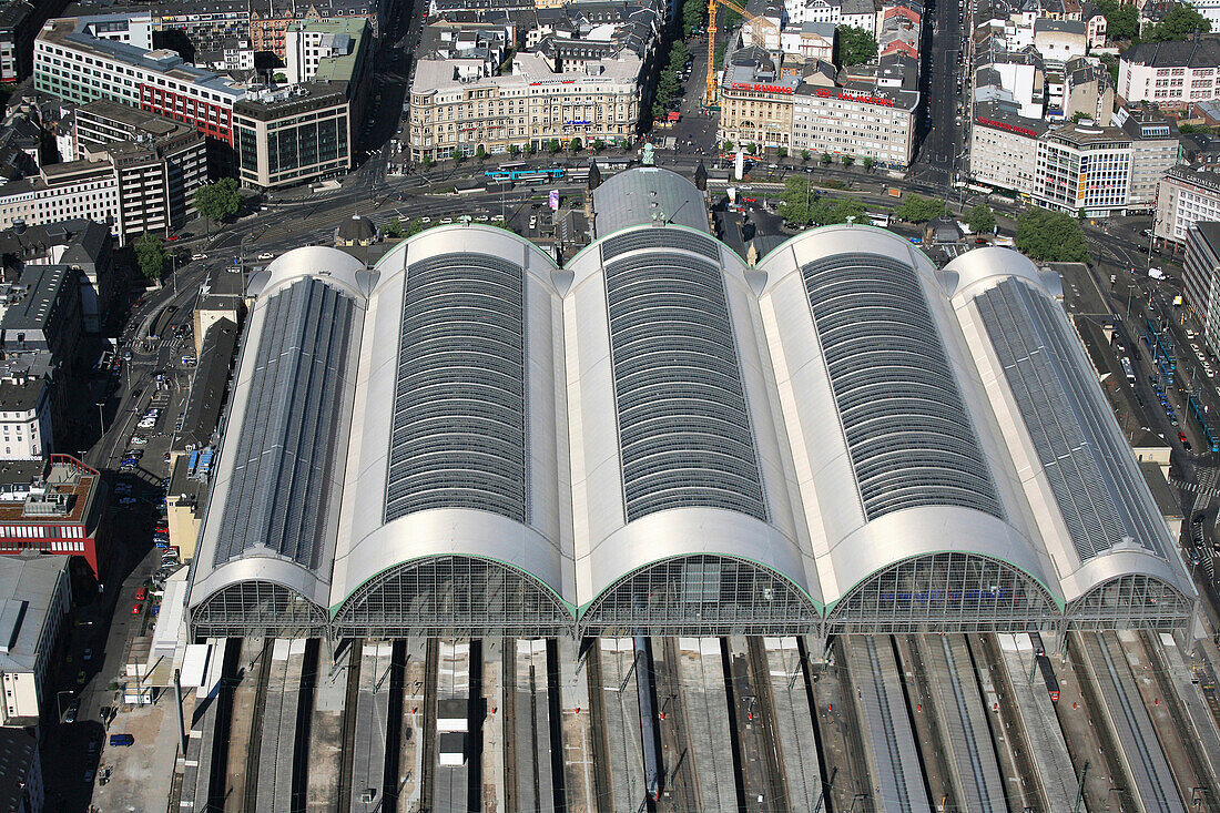 Hauptbahnhof, Bahnhofsviertel, Frankfurt am Main, Hessen, Deutschland