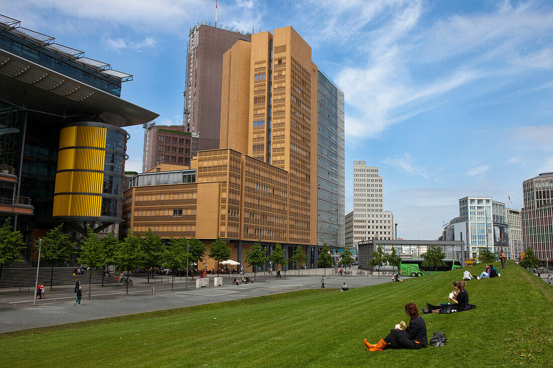 Bürogebäude beim Potsdamer Platz, Berlin, Deutschland