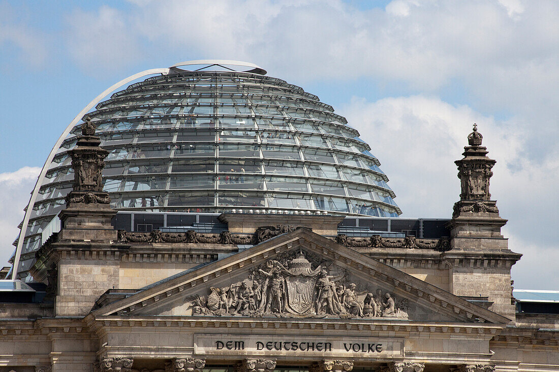 Reichstagskuppel, Reichstag, Berlin Deutschland