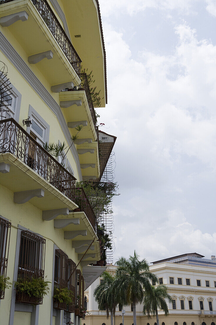 Koloniale Architektur in Panama-Stadt, Panama, Mittelamerika