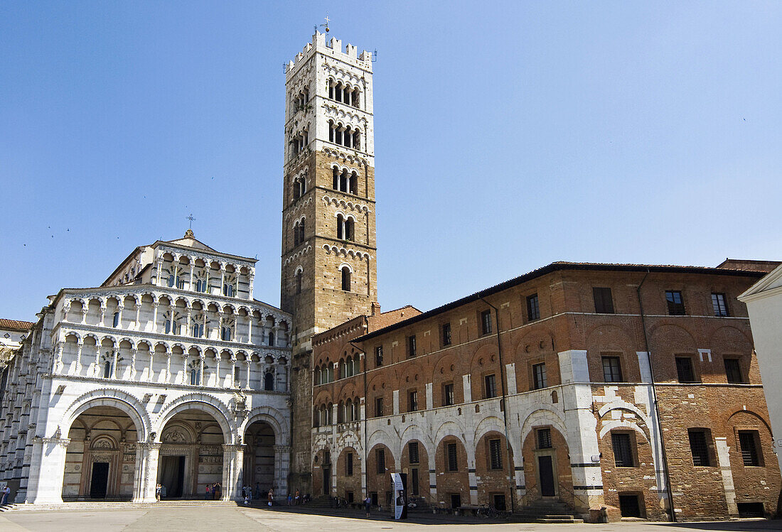 Cathedral of St Martin, Lucca. Tuscany, Italy