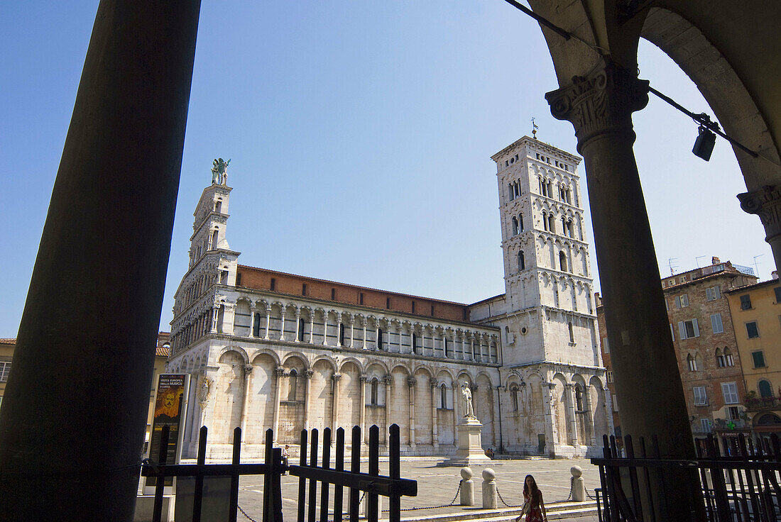 Church of San Michele in Foro, Lucca. Tuscany, Italy